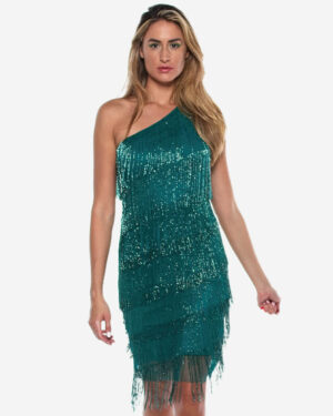 Spark nigh party dress green