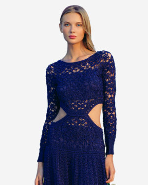 Alnich night dress navy